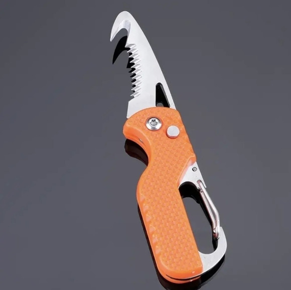 Small multi function cutter tool, keychain box package opener seatbelt emergency - Picture 6 of 12